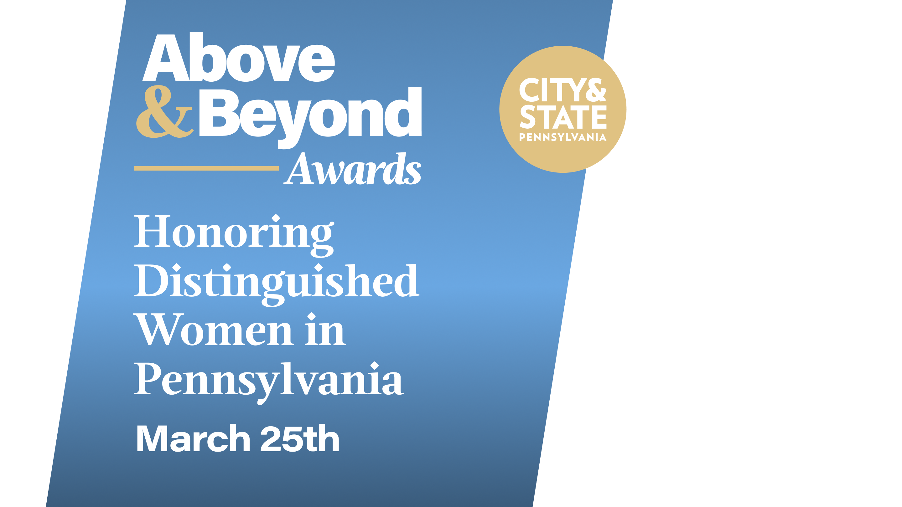 2025 PA Above & Beyond Awards