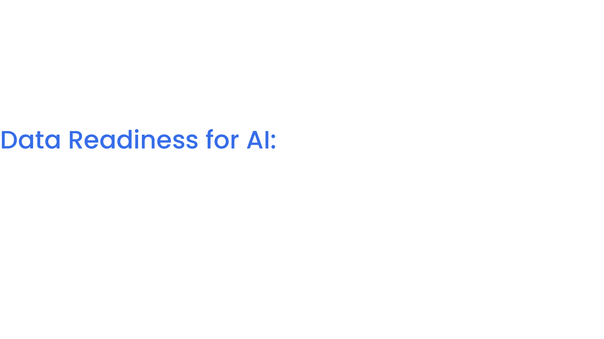 Acuity | Data Readiness for AI: The Key to Unlocking Federal Modernization