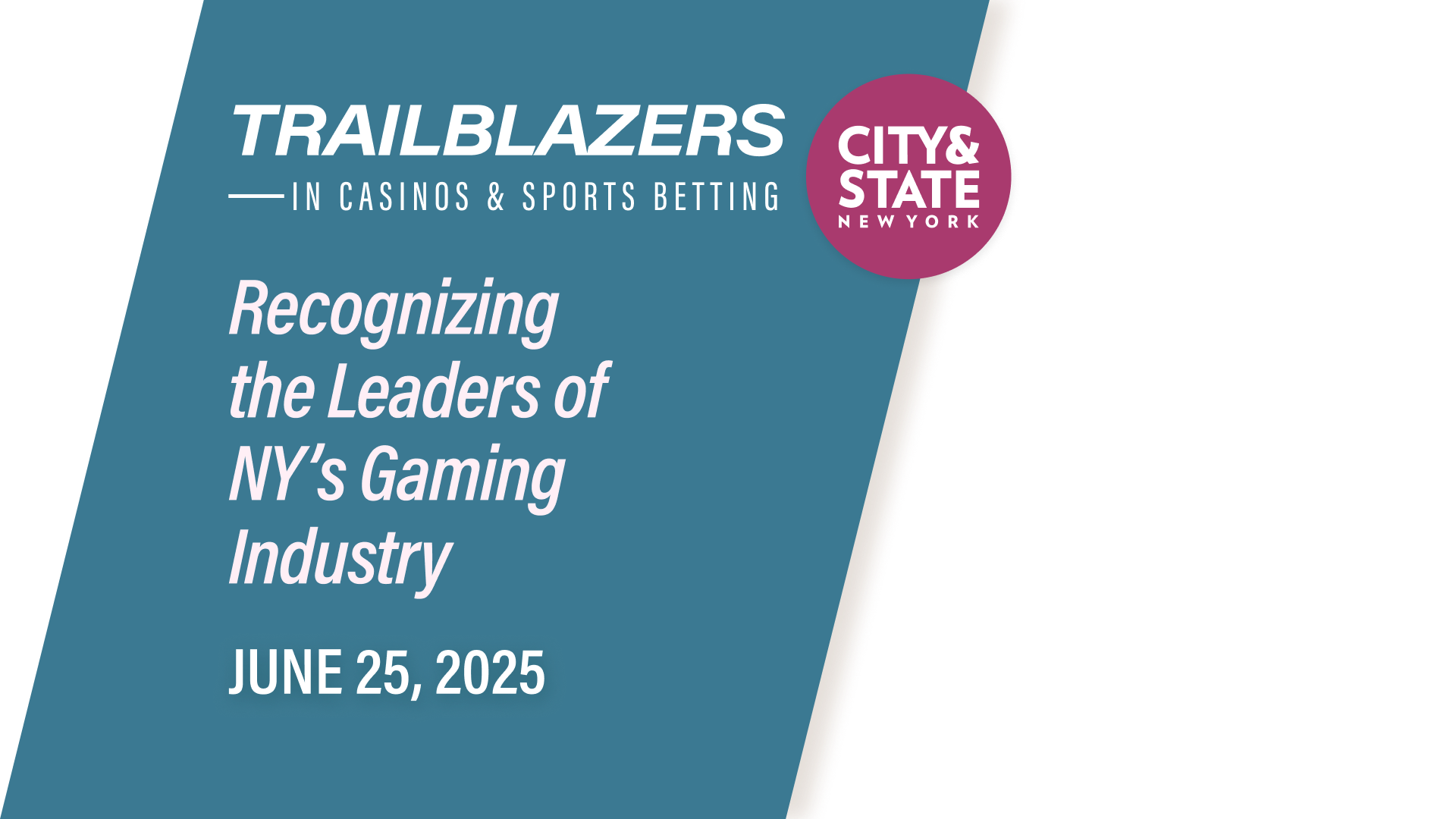2025 Trailblazers in Casinos & Sports Betting