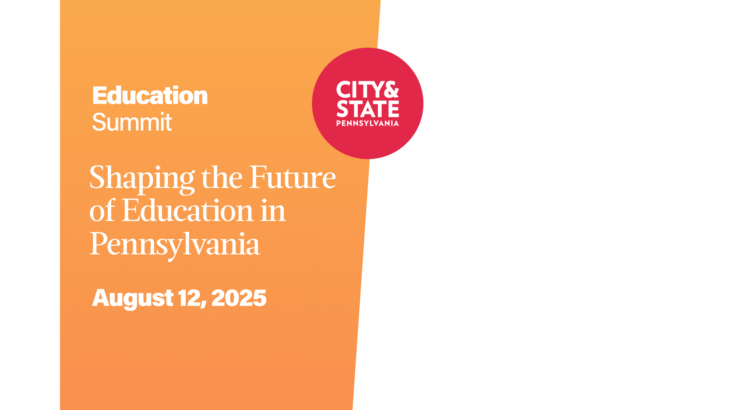 2025 PA Education Summit