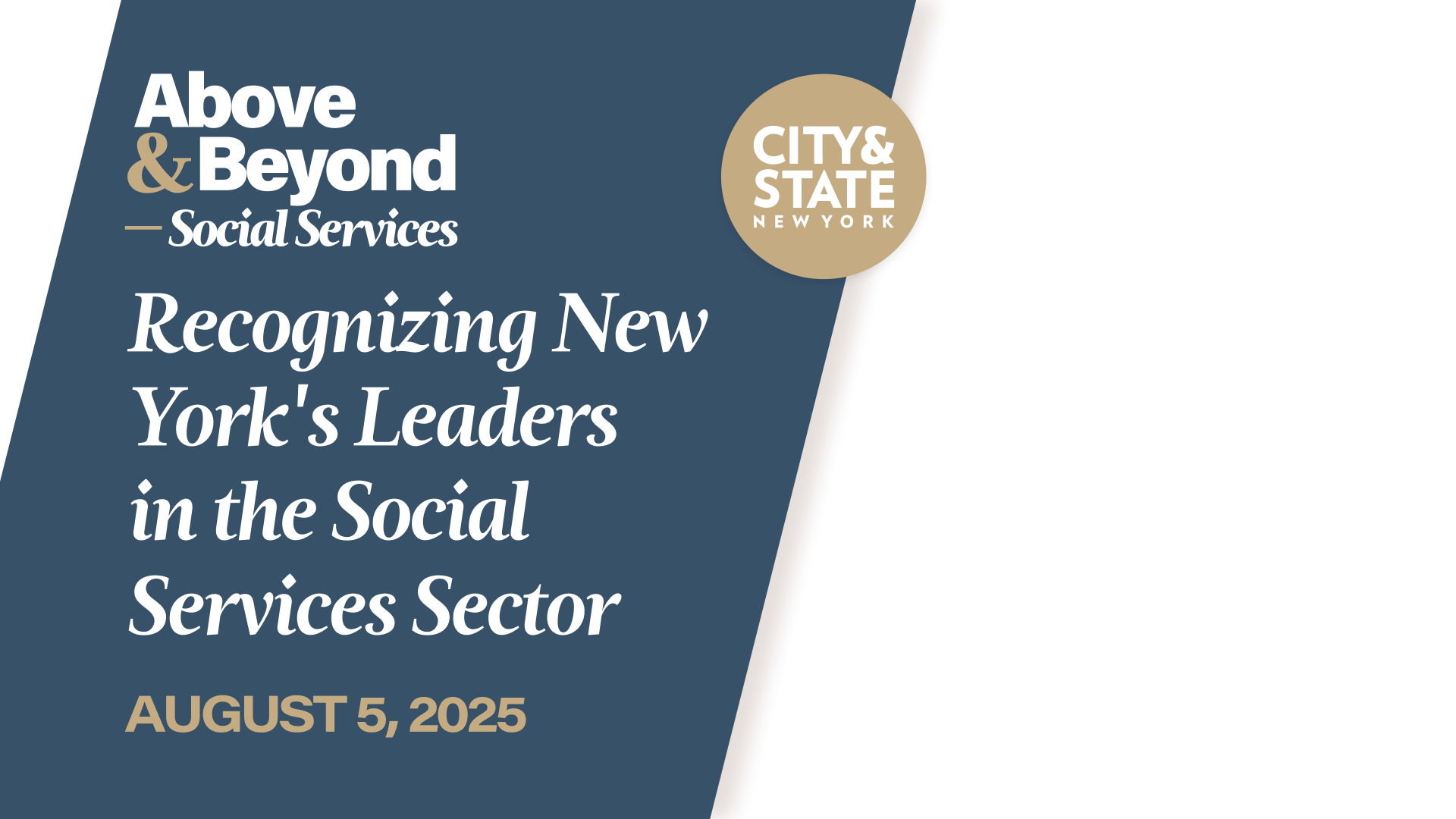 2025 Above & Beyond - Social Services
