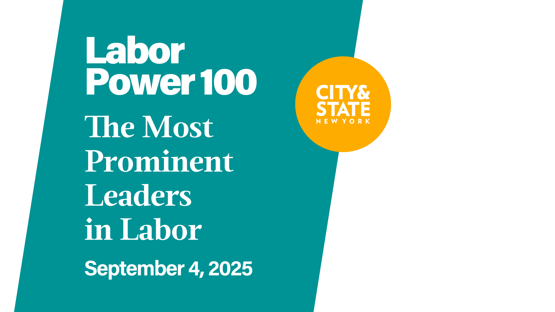 2025 Labor Power 100