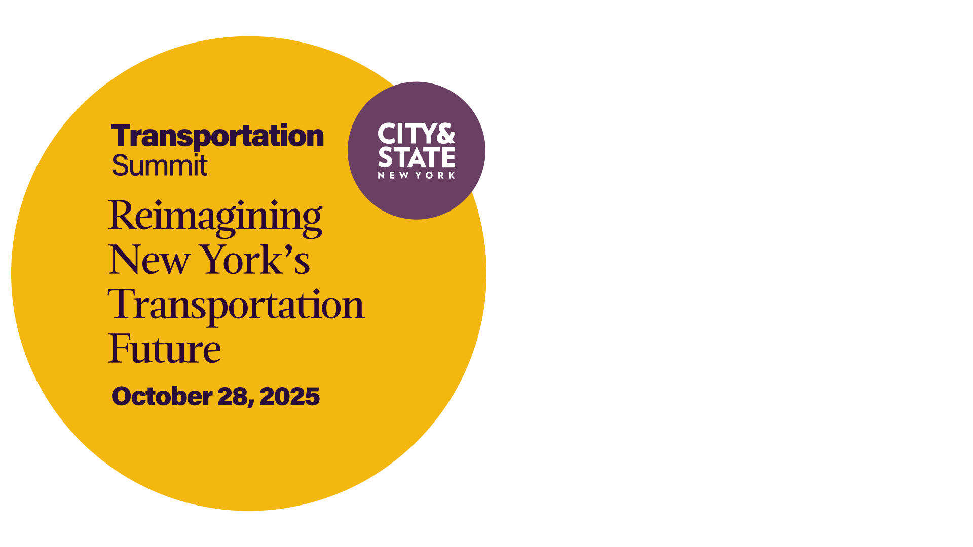 Transportation in NY Summit 2025