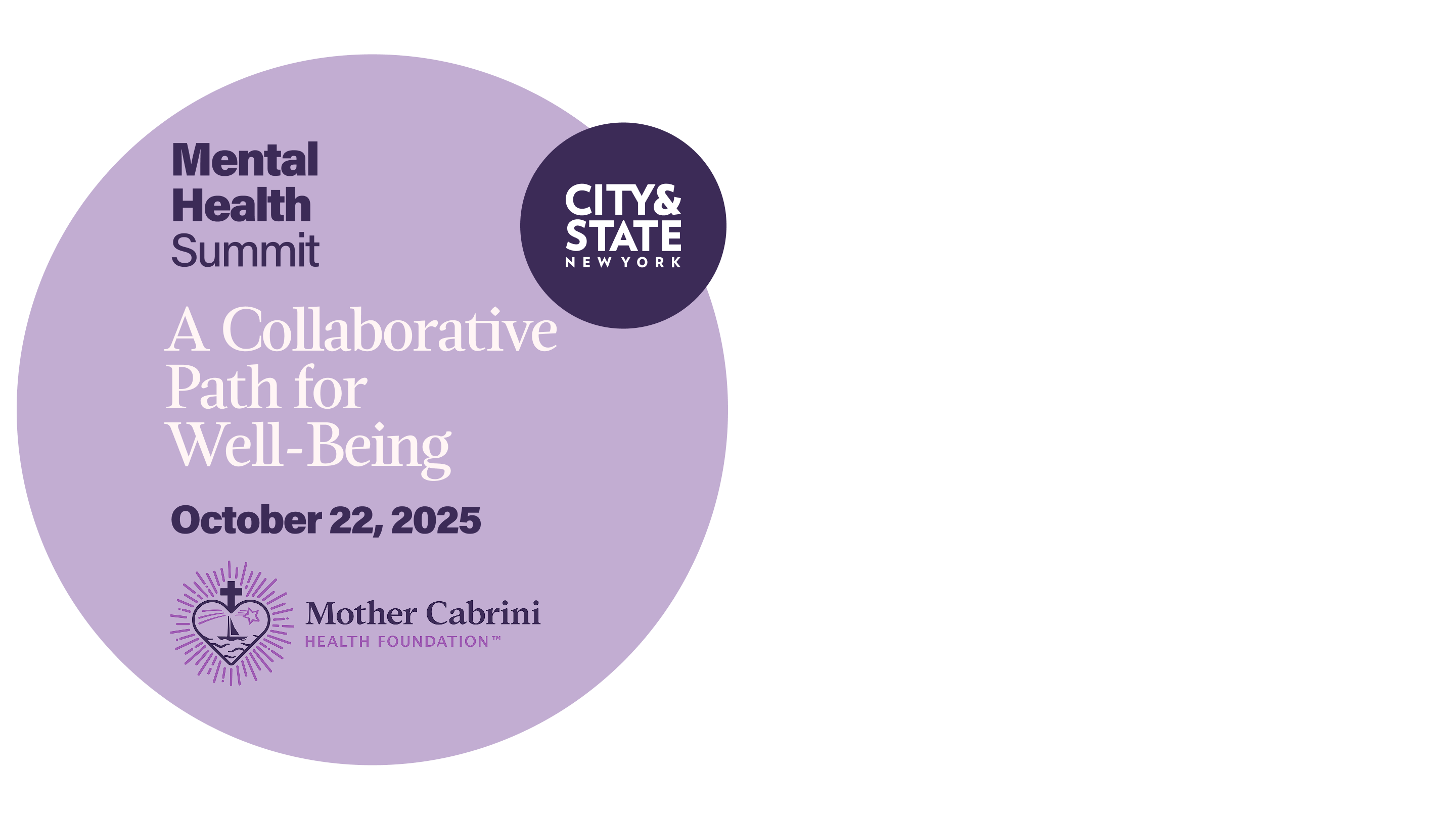Mother Cabrini Mental Health Summit