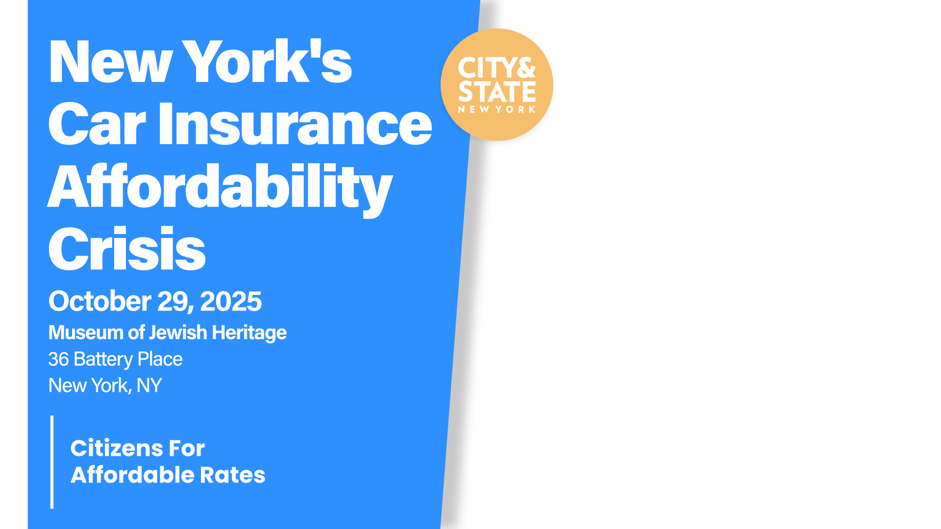 NY's Car Insurance Affordability Crisis