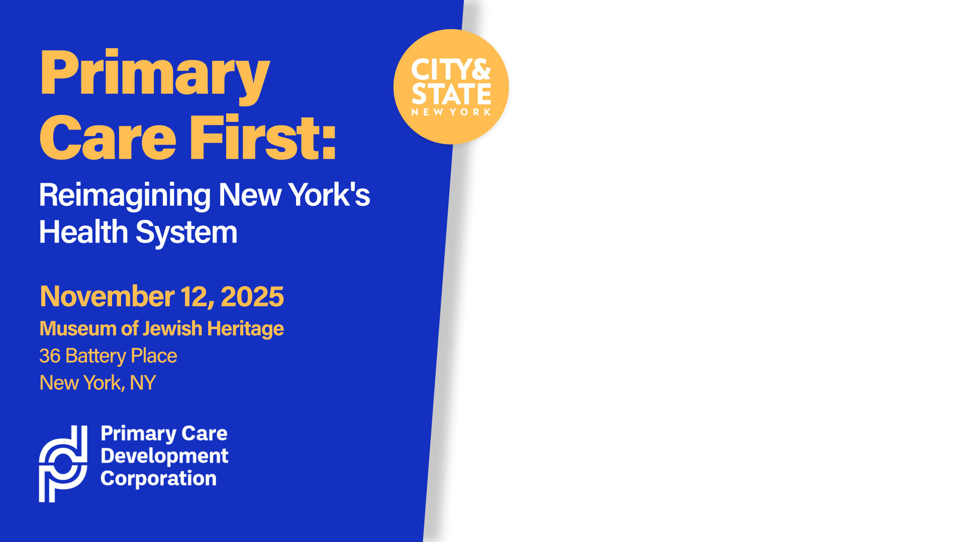 Primary Care First: Reimagining New York's Health System