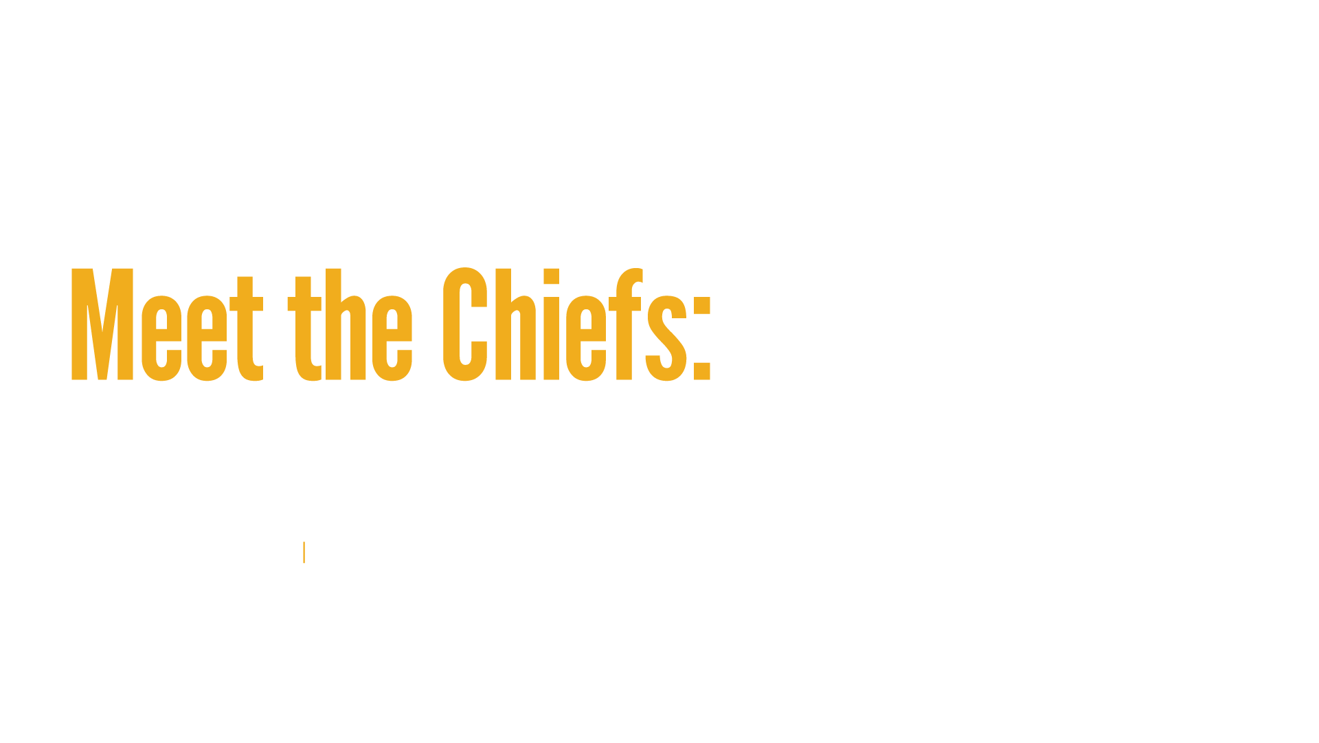 Meet The Chiefs: Chief Artificial Intelligence