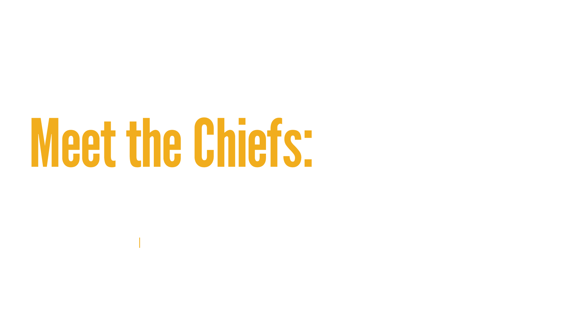 Meet The Chiefs: Chief Artificial Intelligence