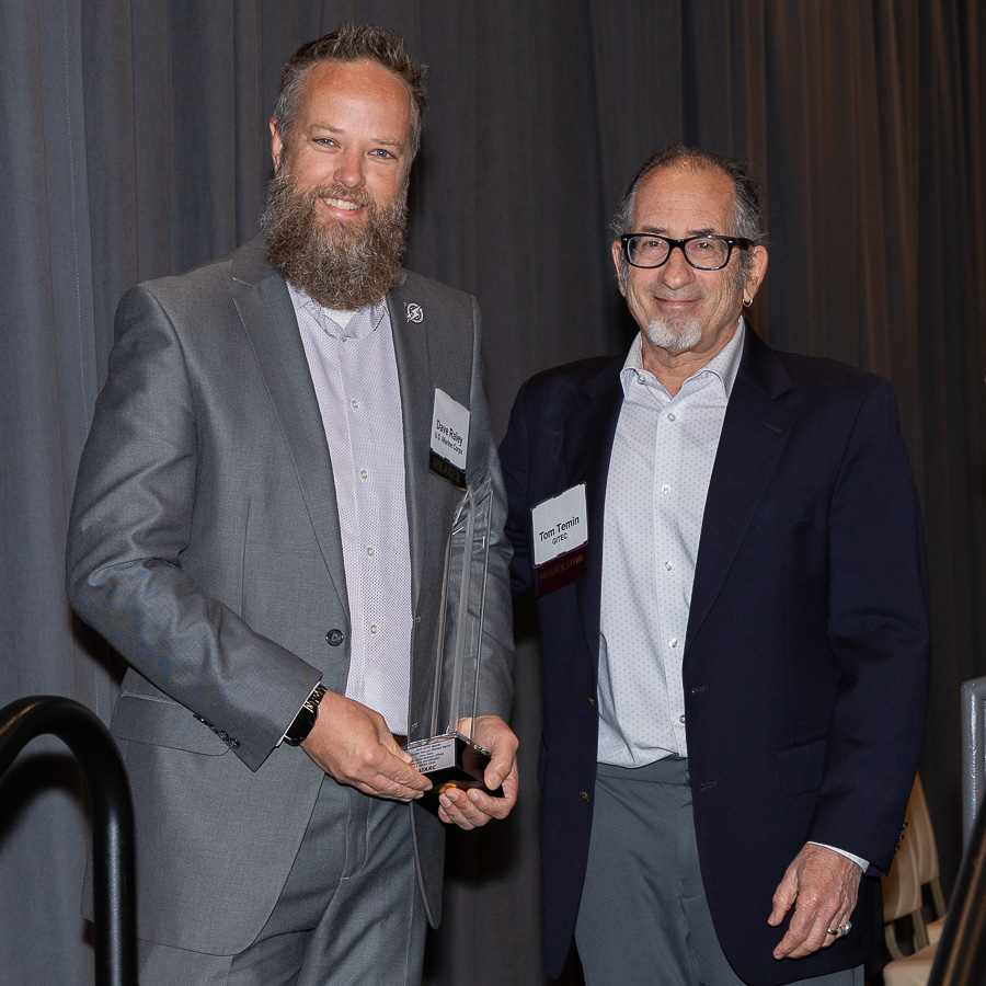Dave Raley (USMC) for our Accelerated MIssion Delivery Award