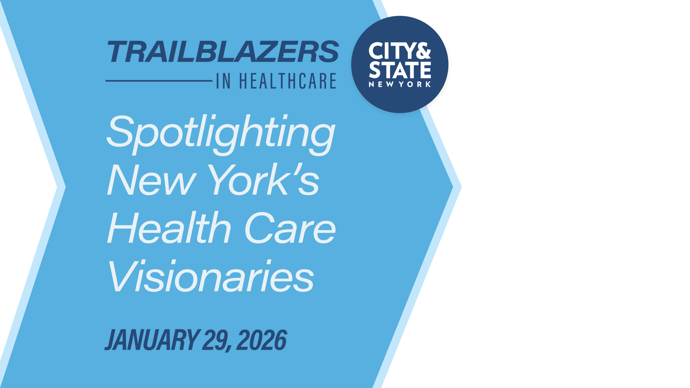 Trailblazers in Healthcare 2026