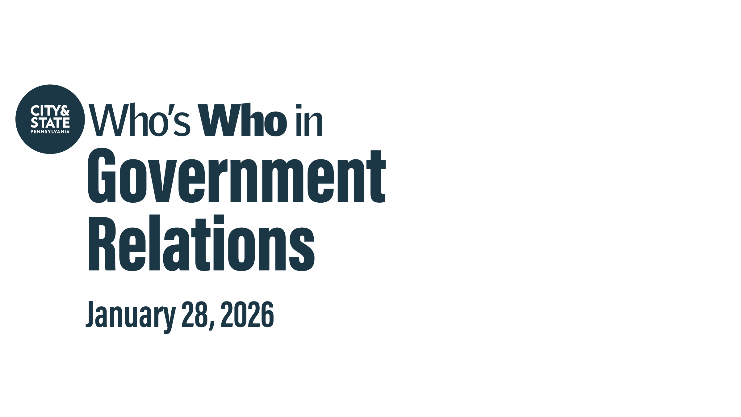 PA Who's Who In Government Relations