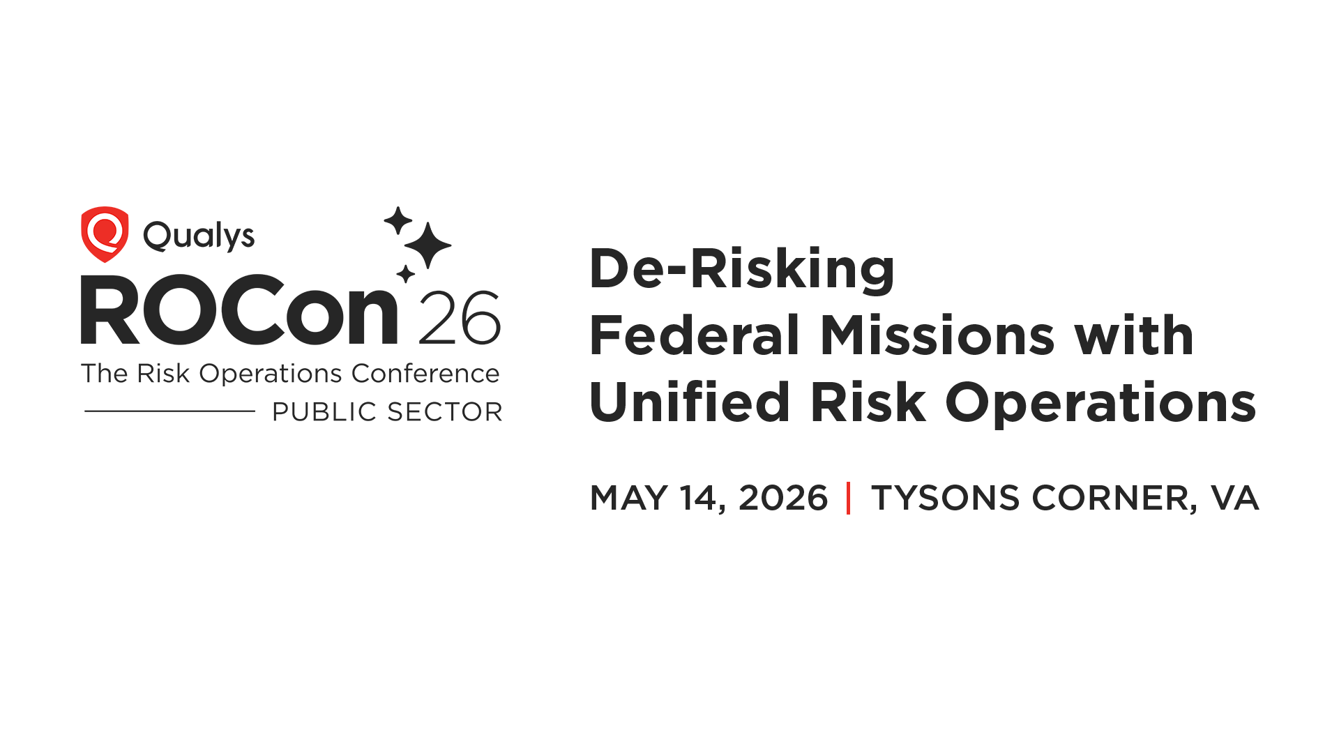 Qualys ROCon Public Sector 2026