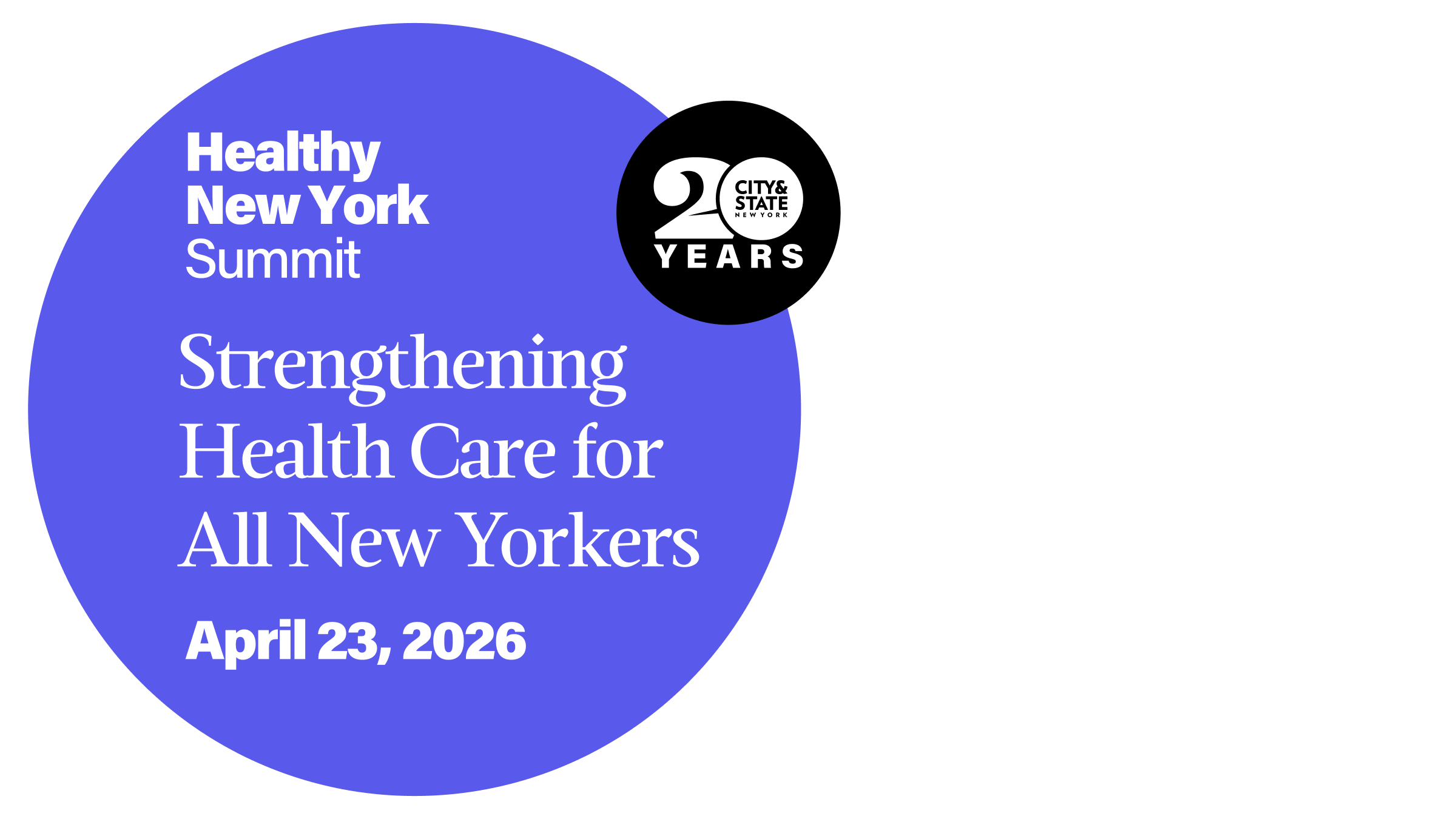 Healthy NY Summit 2026