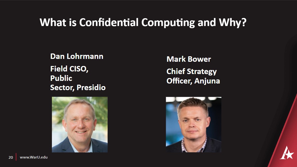 Dan Lohrmann & Mark Bower's What is Confidential Computing & Why?