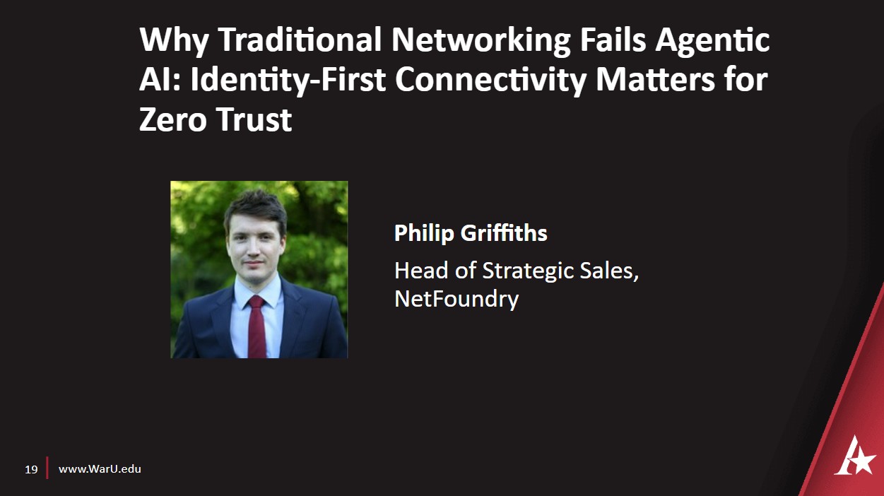 Philip Griffiths' Why Traditional Networking Fails Agentic AI: Identity-First Connectivity Matters for Zero Trust