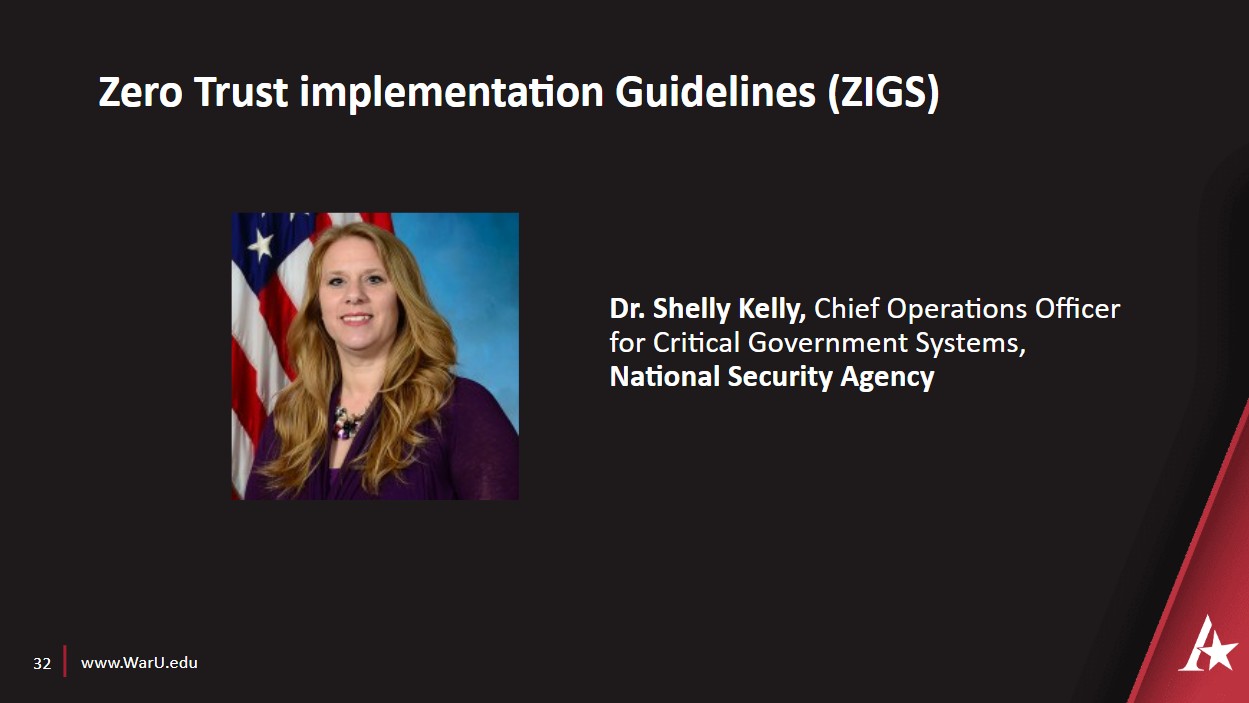 Dr. Shelly Kelly's Zero Trust implementation Guidelines