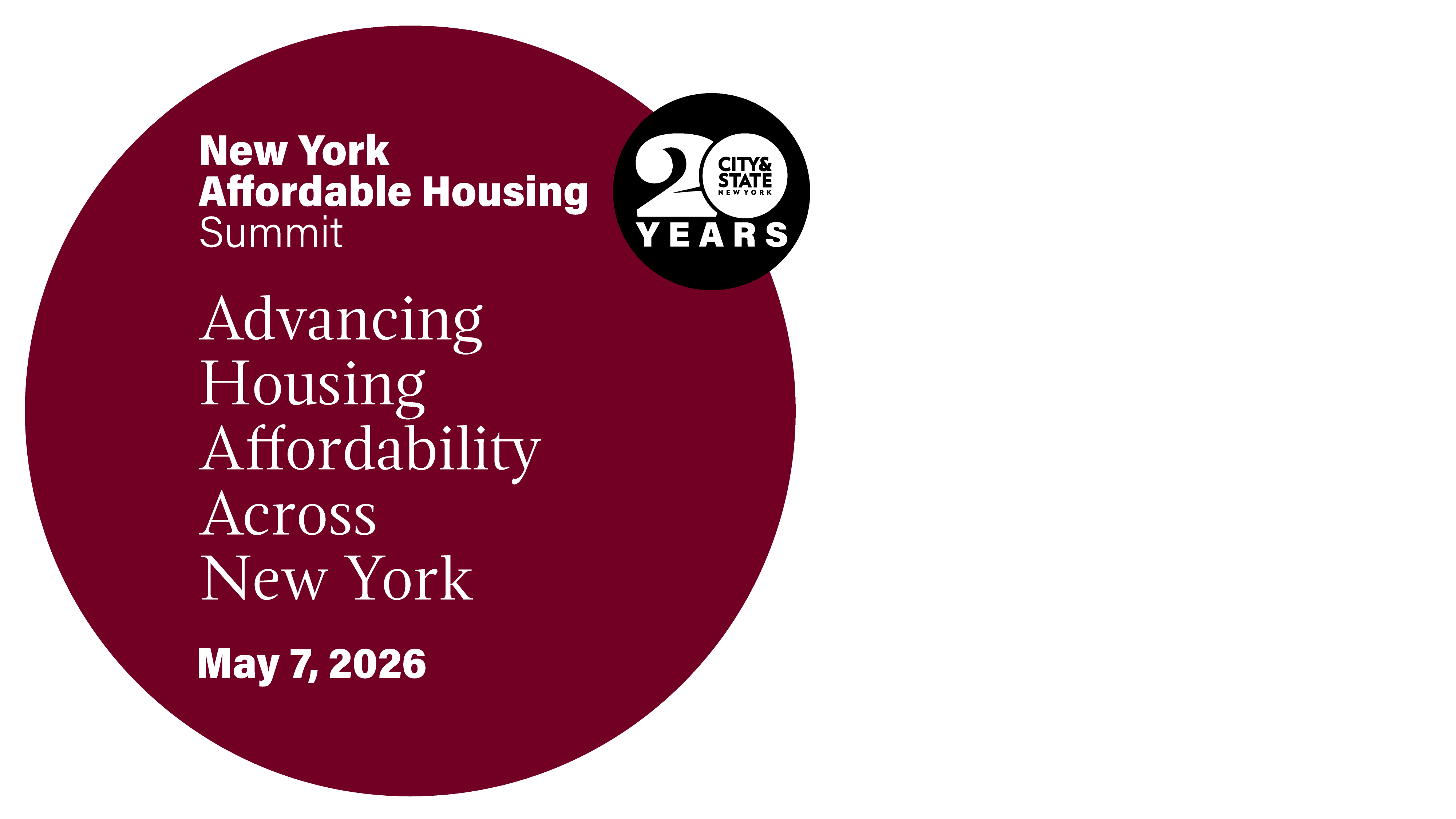 NY Affordable Housing Summit 2026