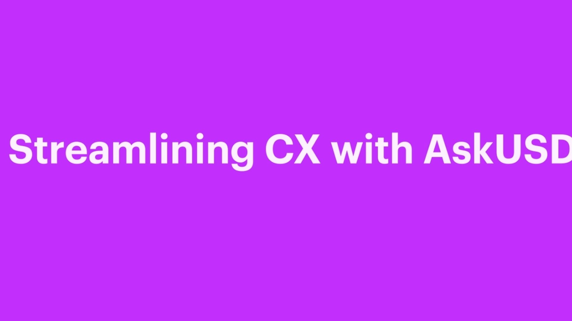 Streamlining CX with AskUSDA Thumbnail