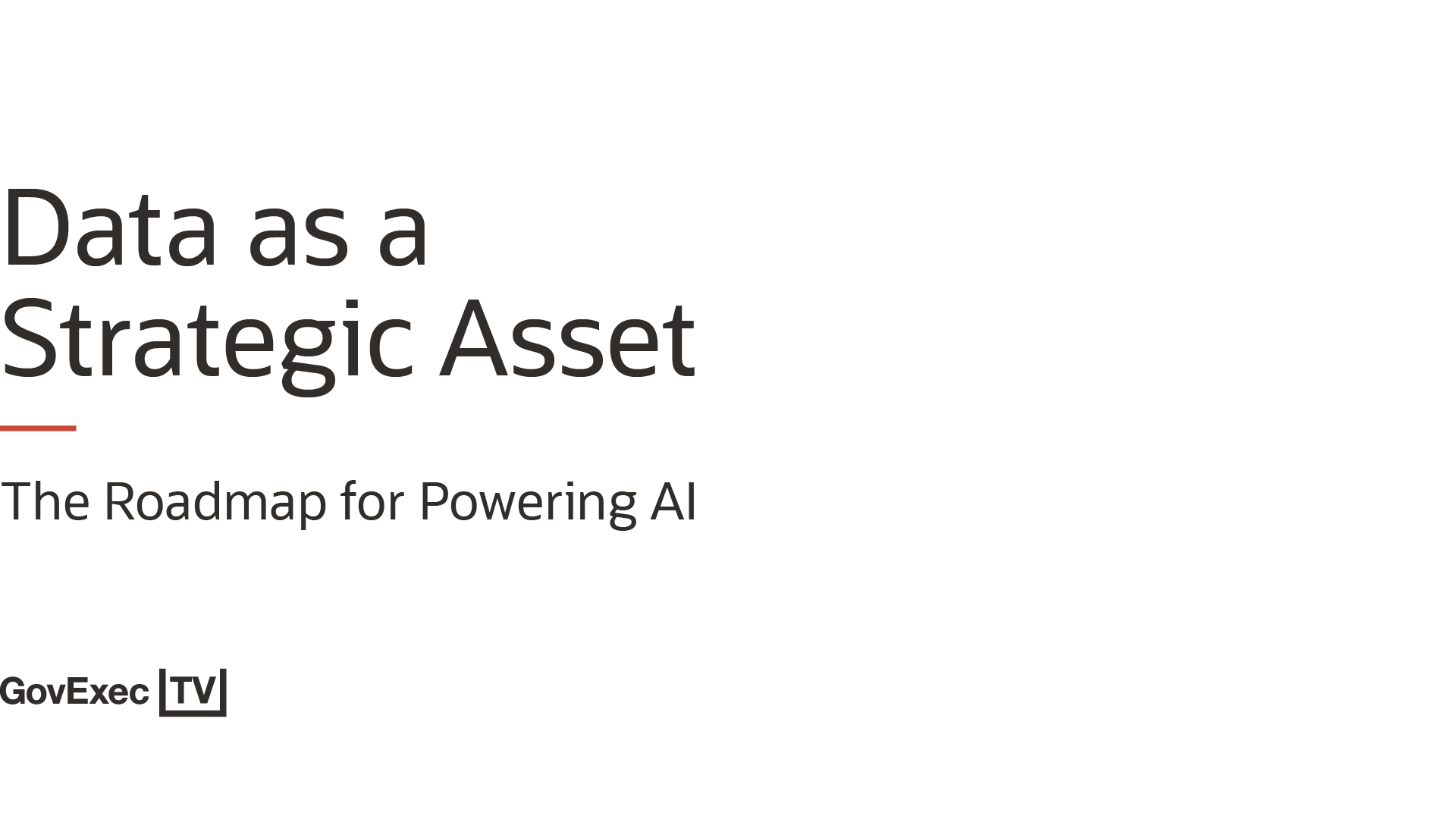 Oracle | Data as a Strategic Asset: The Roadmap for Powering AI