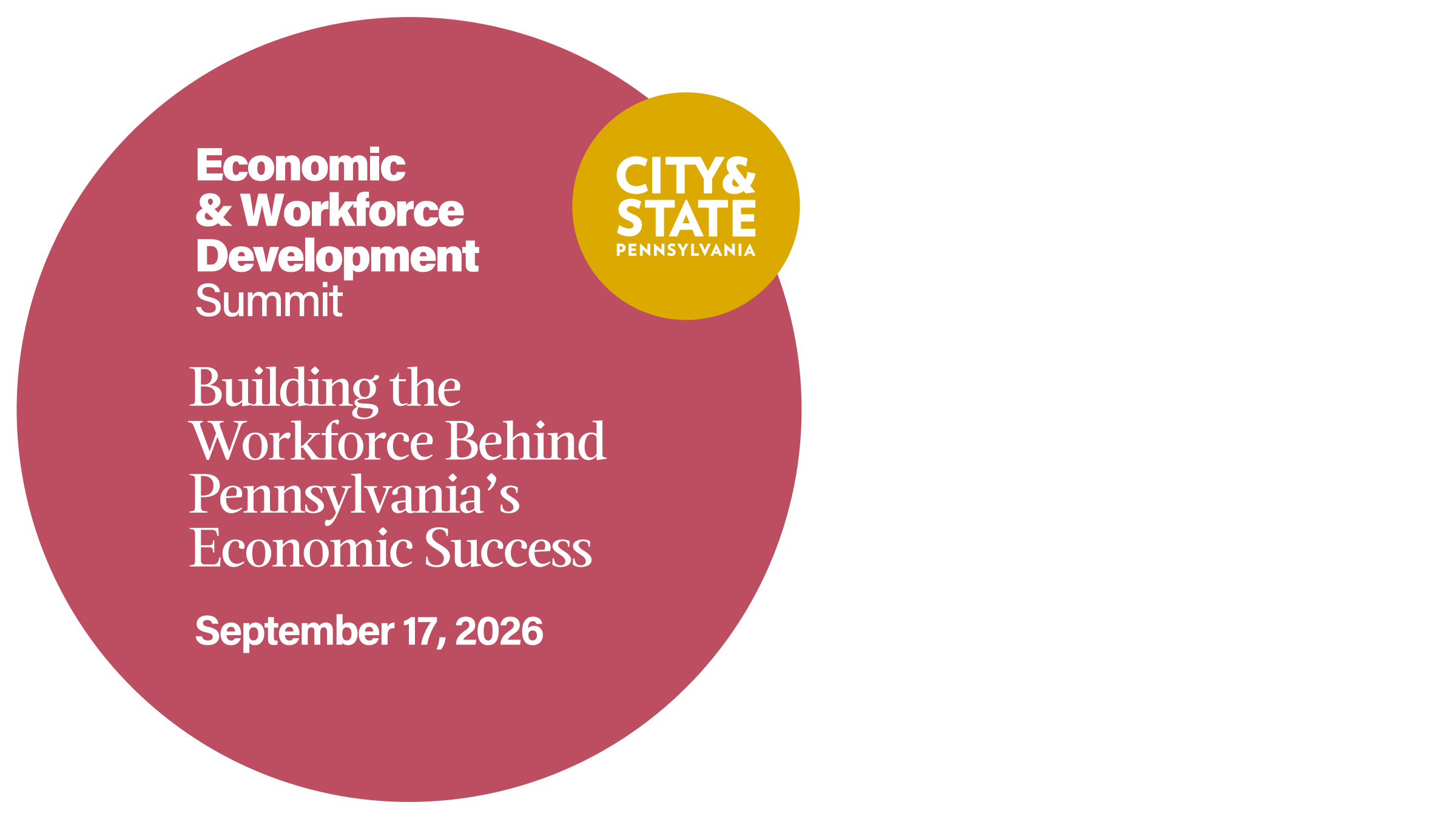2026 Economic & Workforce Development Summit