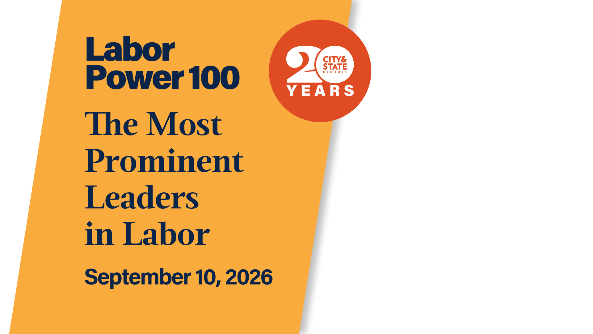 2026 Labor Power 100