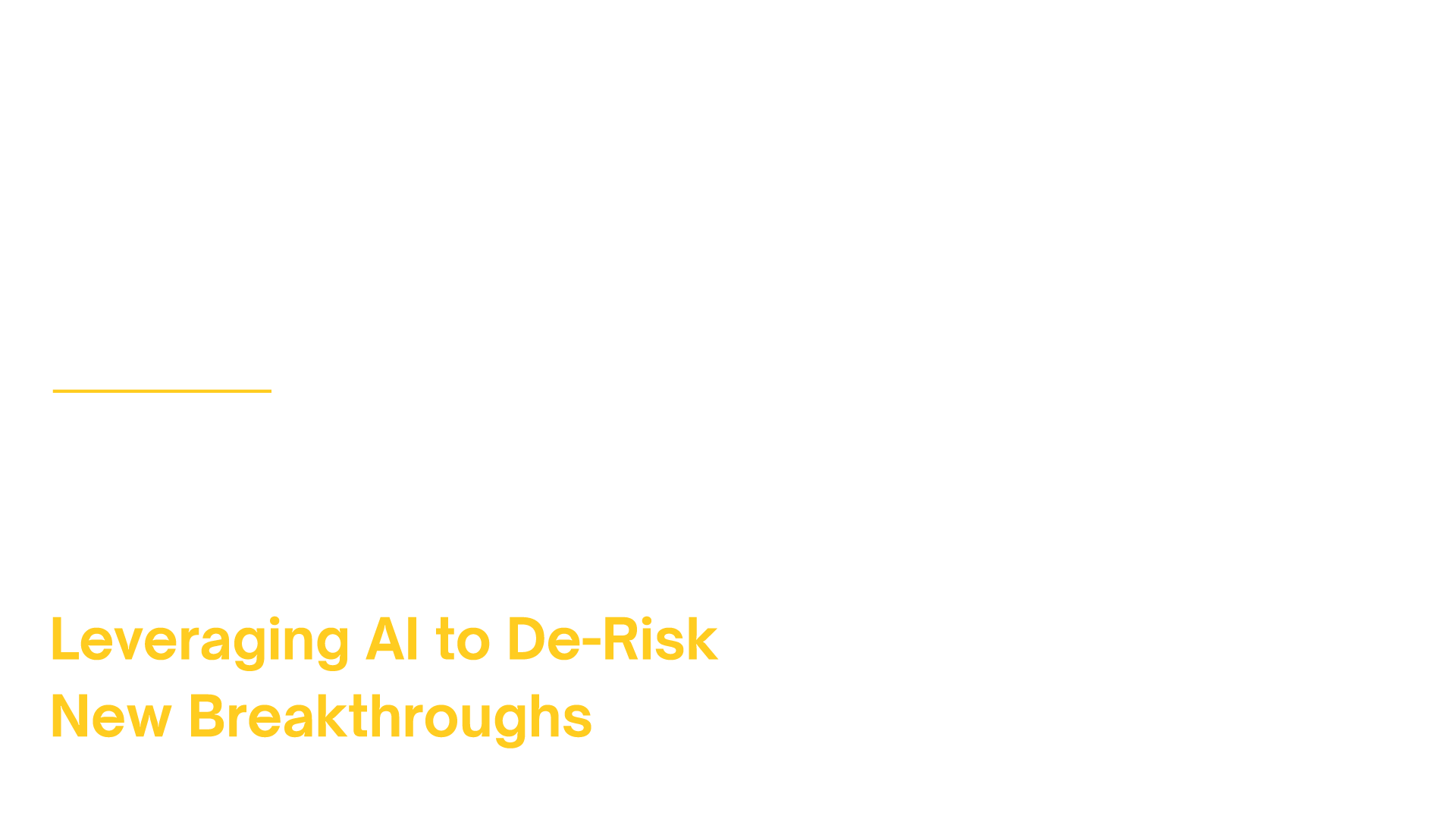 Rebroadcast | Navigating the Research Frontier: Leveraging AI to De-Risk New Breakthroughs