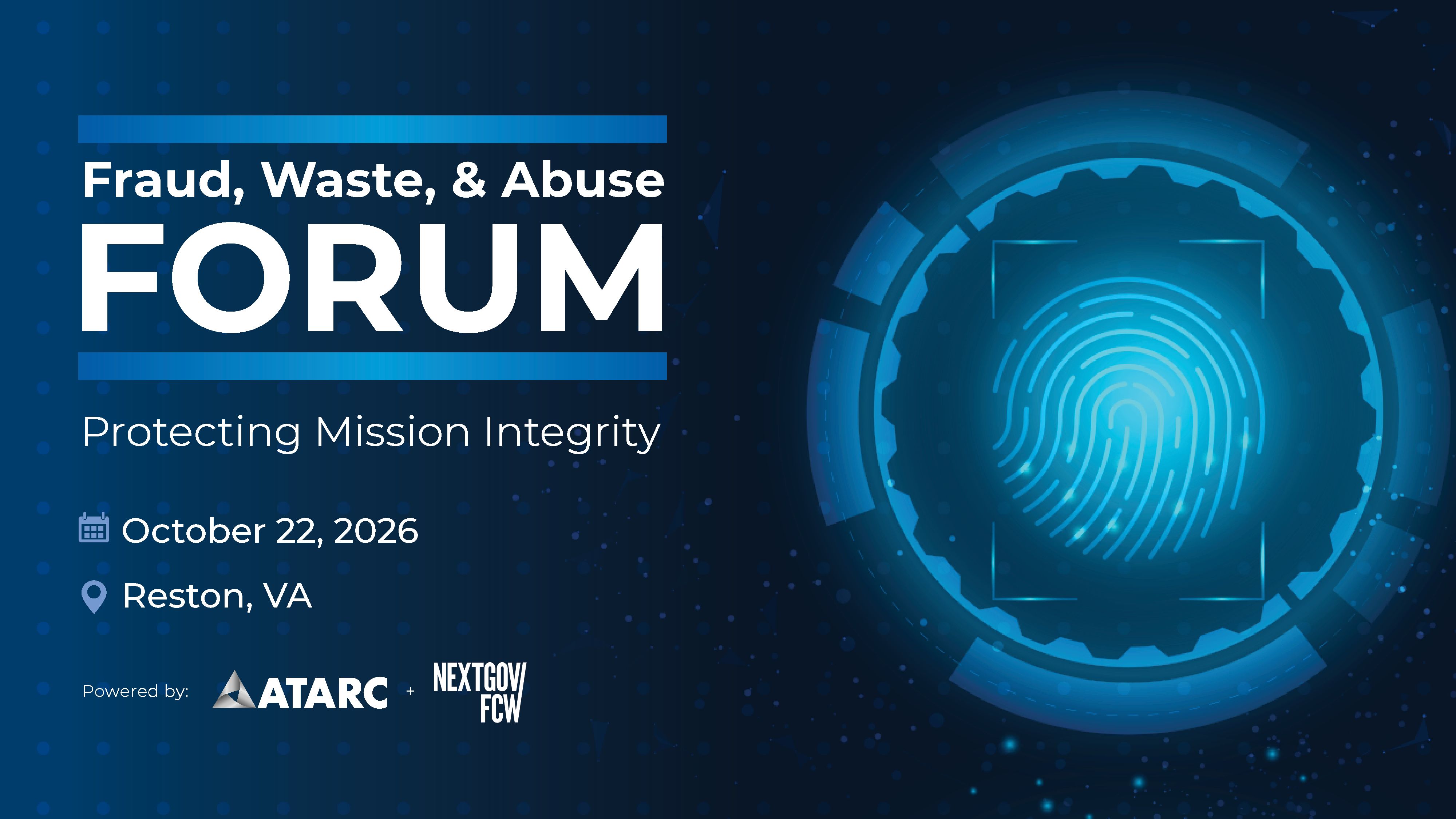 Fraud, Waste, & Abuse Forum: Protecting Mission Integrity Thumbnail