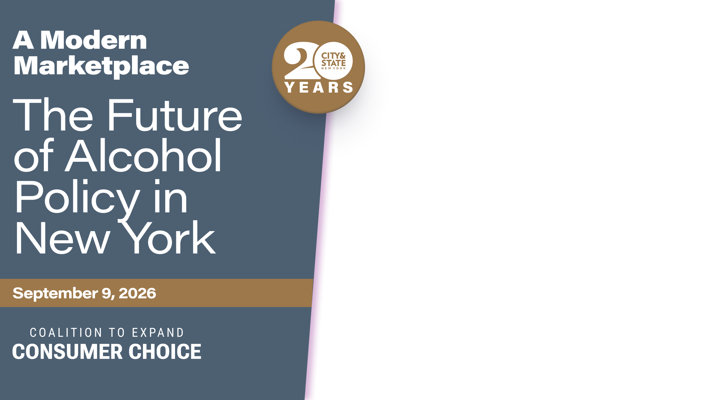 A Modern Marketplace: The Future of Alcohol Policy in New York