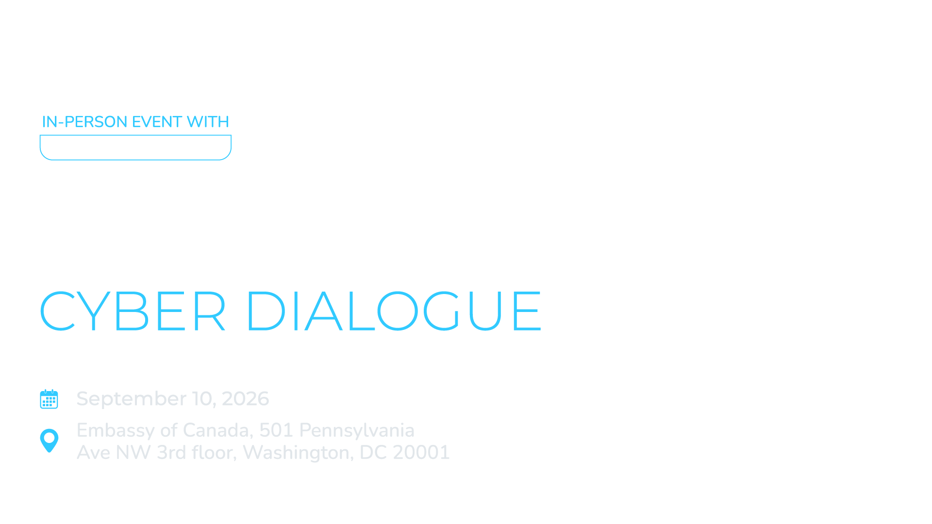 Canada-U.S. Cyber Dialogue