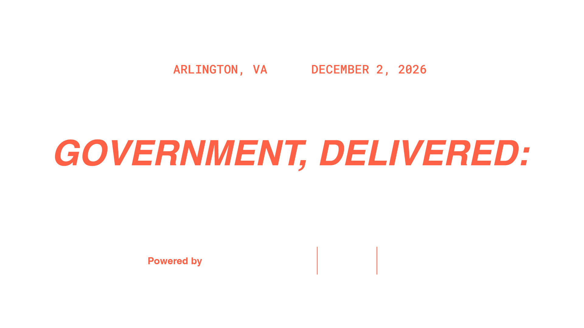 Government Delivered