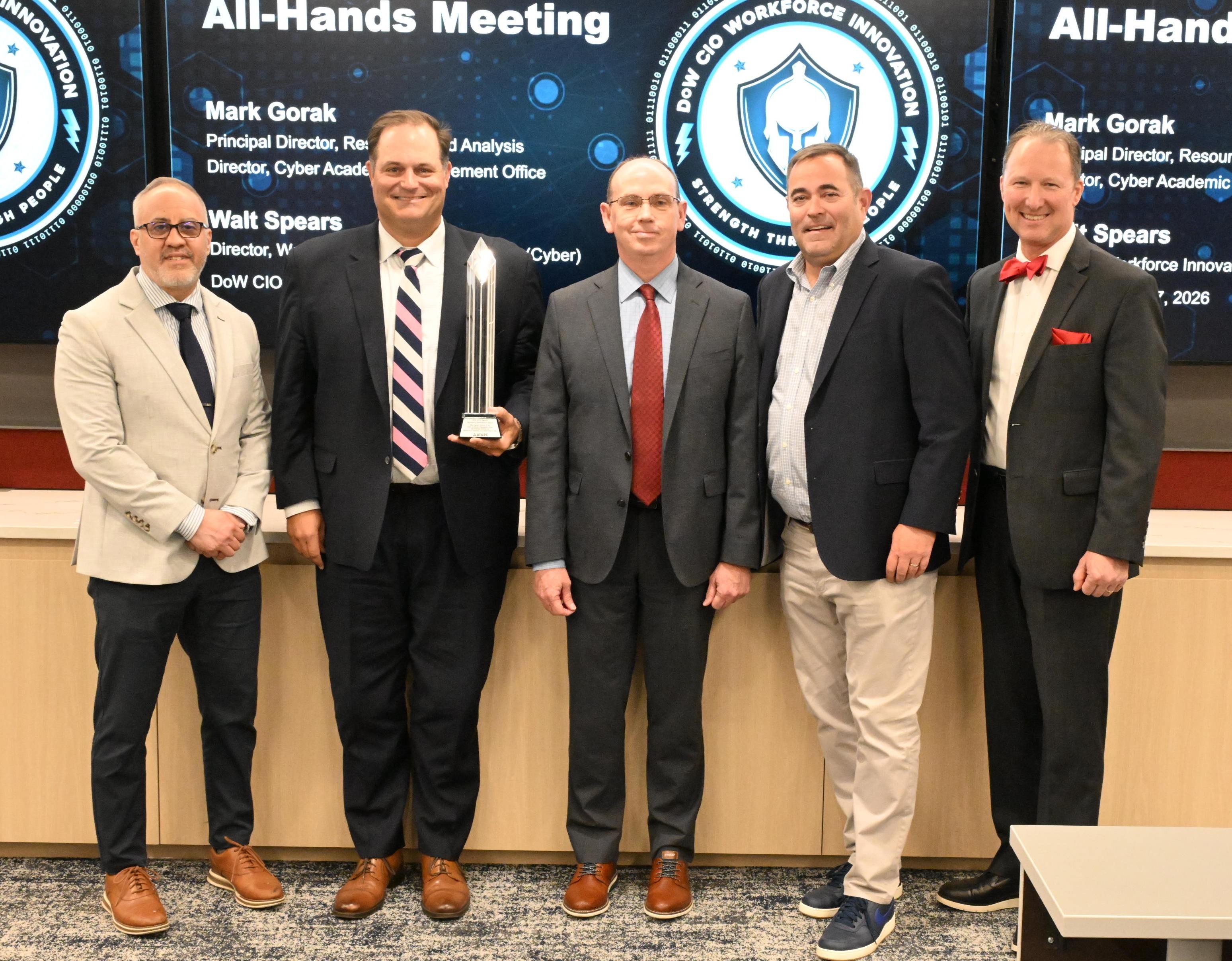 Mark Gorak (DOW) for our Workforce Innovation Award​
