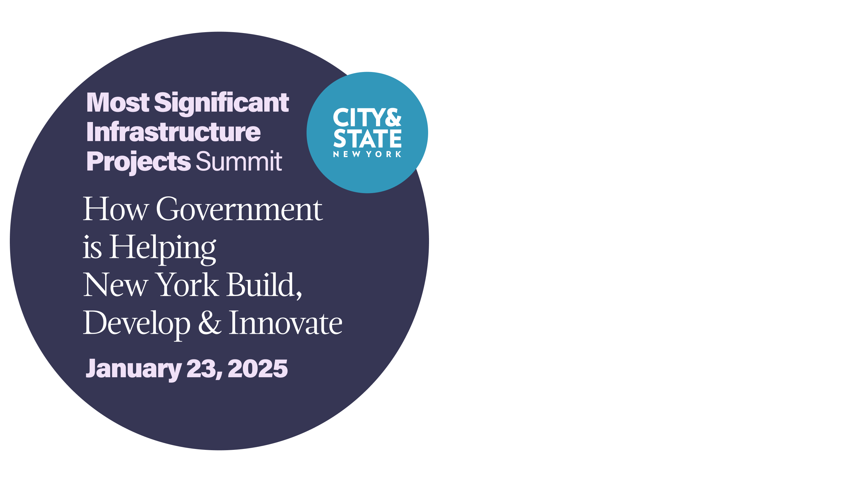 2025 Most Significant Infrastructure Projects Summit